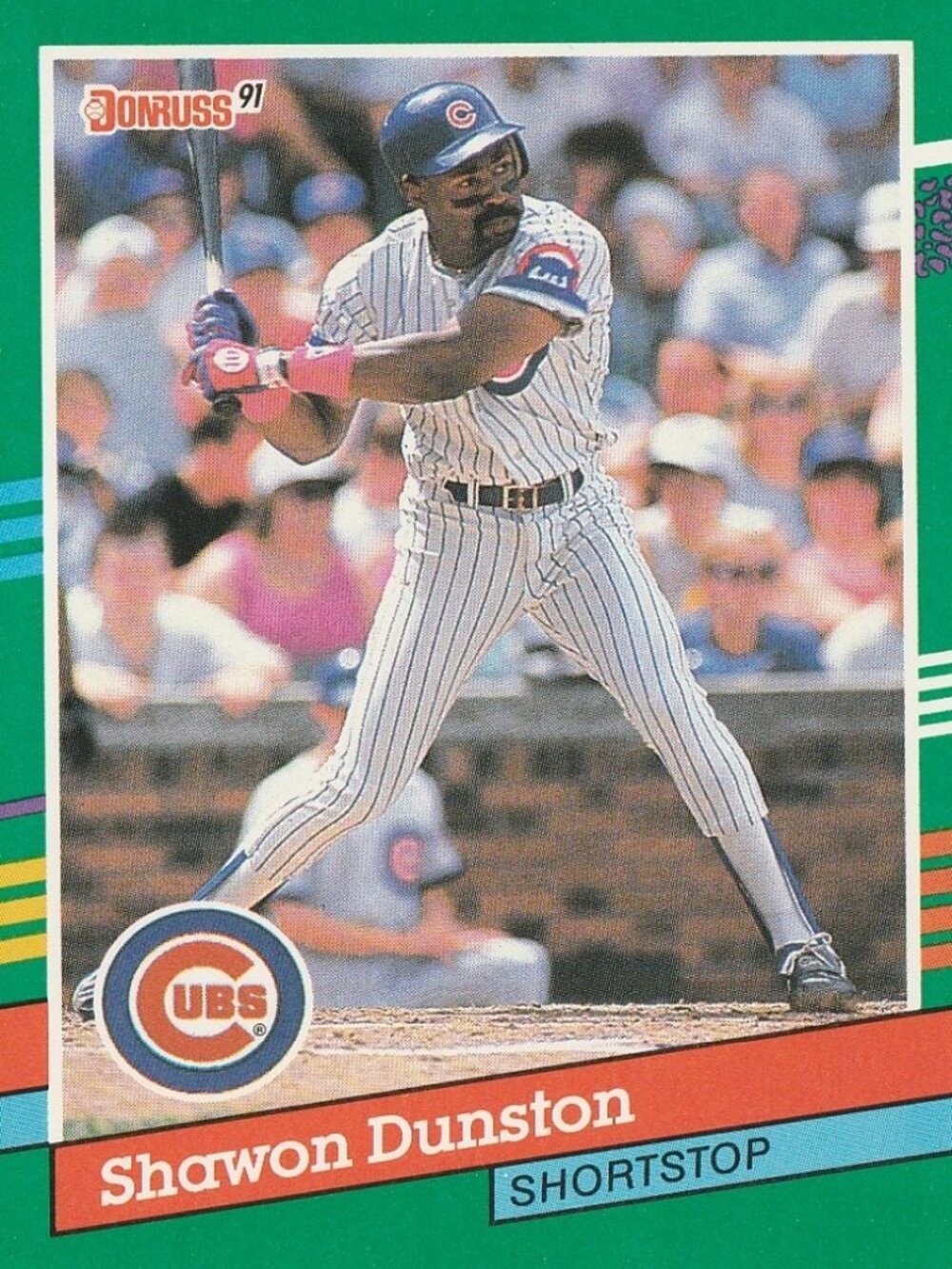 Shawon Dunston - Donruss '91 MLB Baseball Card